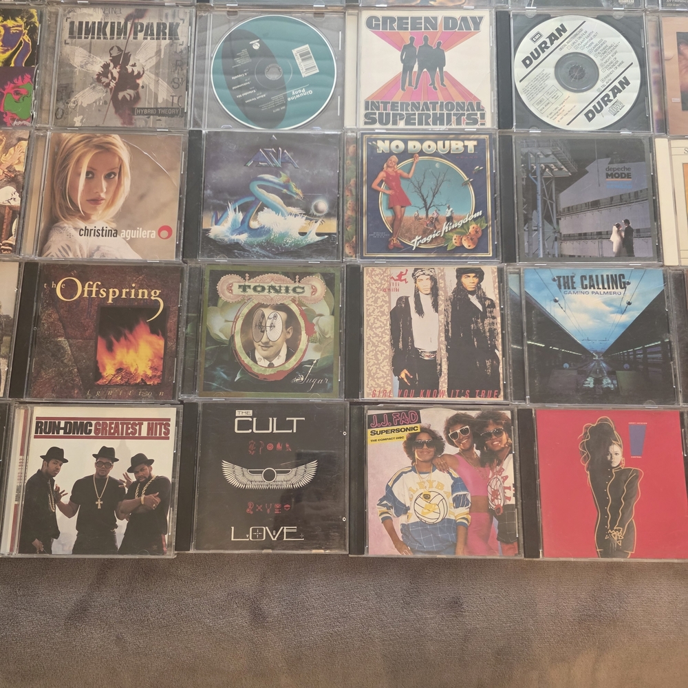 Music CD Collection with Various Artists